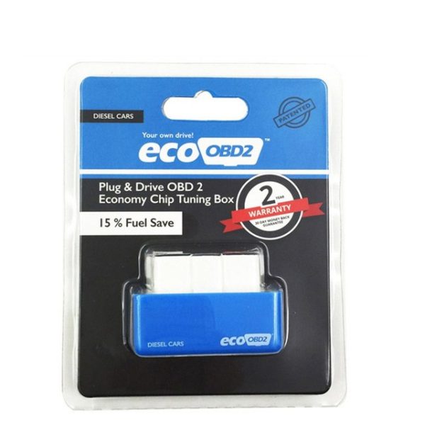 Eco OBD2 Chip Tuning Box Oto Yakıt Tasarrufu ve Performans Artırıcı Cihaz - Dizel