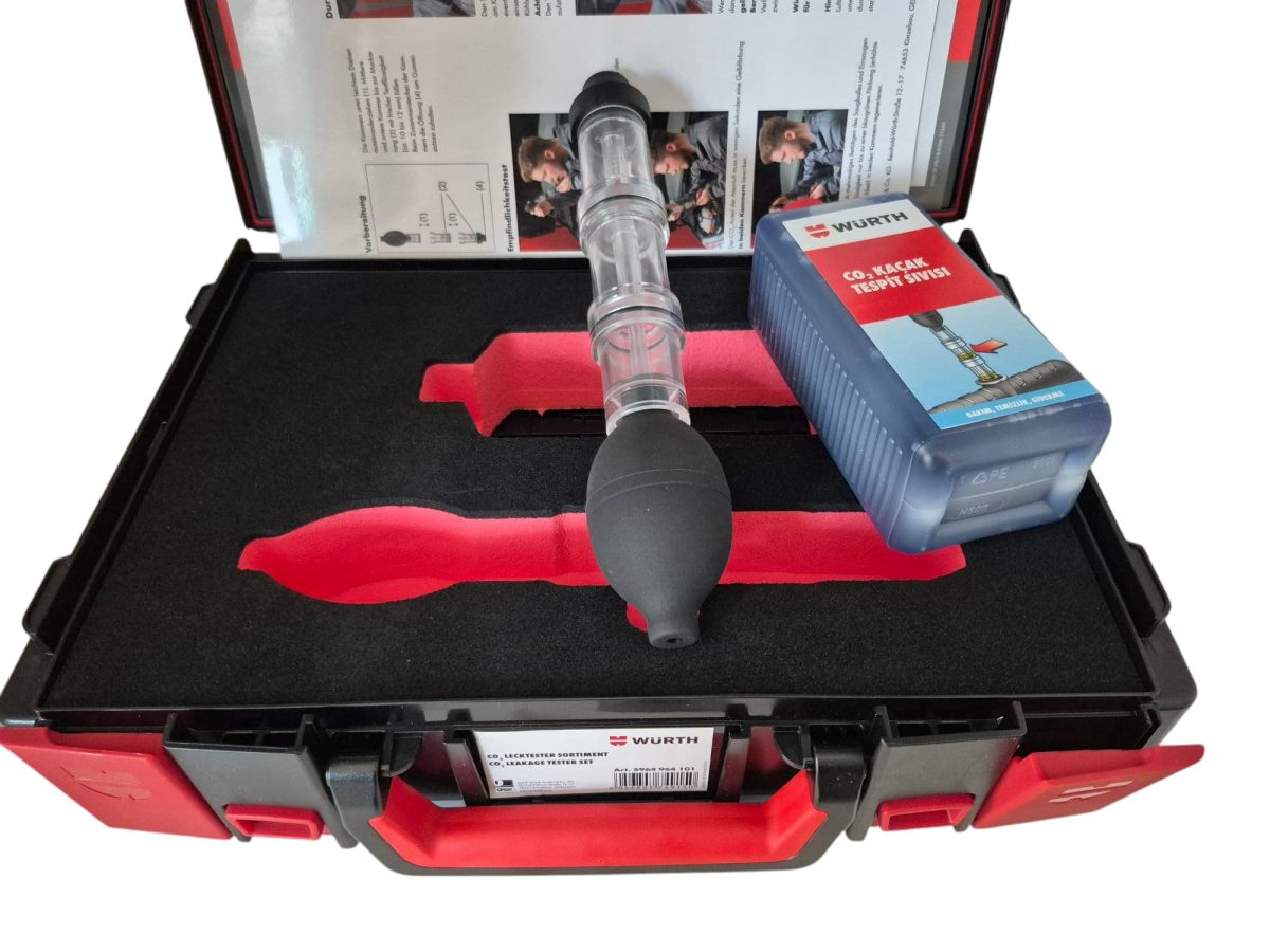 PROFESYONEL WÜRTH ARAÇ CONTA KAÇAK TEST CİHAZI