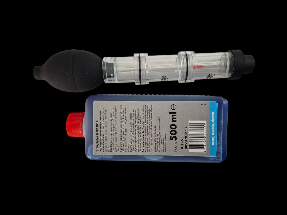 PROFESYONEL WÜRTH ARAÇ CONTA KAÇAK TEST CİHAZI - Görsel 7