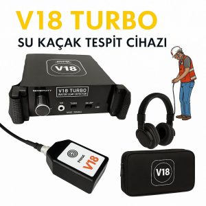V18 TURBO SU KAÇAK TESPİT CİHAZI SU SIZINTI TESPİT CİHAZI