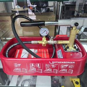 ROTHENBERGER 0-30 bar basınç testleri için hafif test pompası