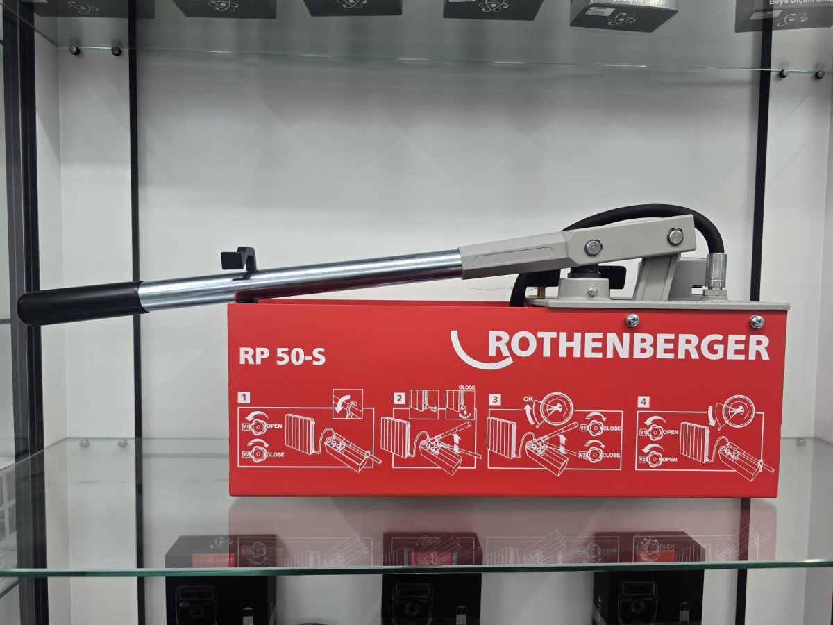 ROTHENBERGER 60200 RP 50-S manuel Test Pompası - Görsel 2