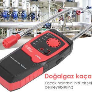 AT8800L Yanıcı Gaz Kaçak Dedektörü | Seviye Alarmlı / Smart Sensor AT8800L Gaz Kaçak Dedektörü