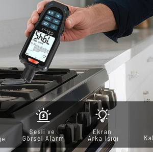 Loyka GAZ-40 Profesyonel Yanıcı Gaz Kaçak Dedektörü | Sesli ve Renkli Işıklı Alarm