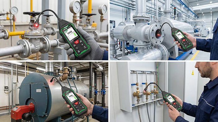 SW-733GS Hassas Yanıcı Gaz Dedektörü | PPM ve LEL Ölçer - Görsel 5