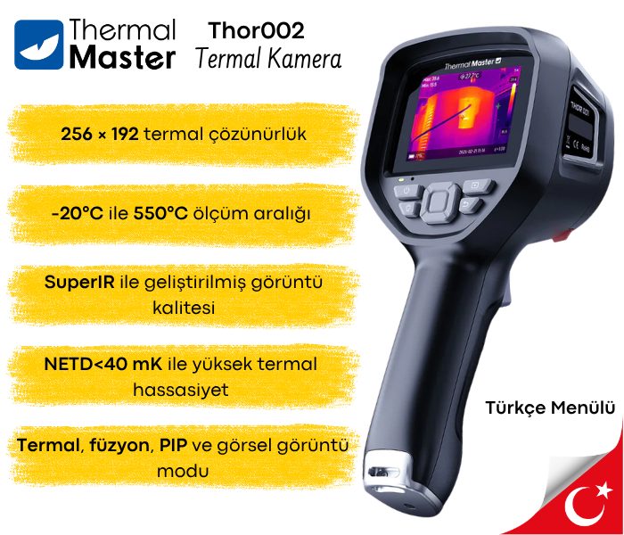 THOR002 THERMAL KAMERA / TERMAL KAMERA PROFESYONEL TERMAL KAMERA - Görsel 10