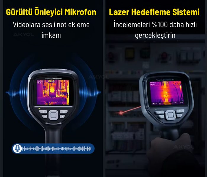 THOR002 THERMAL KAMERA / TERMAL KAMERA PROFESYONEL TERMAL KAMERA - Görsel 2