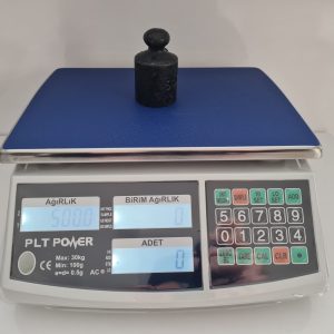 PLT POWER 30KG 0.1G HASSAS ELEKTRONİK SAYIM TERAZİSİ UZMAN ÖLÇÜM